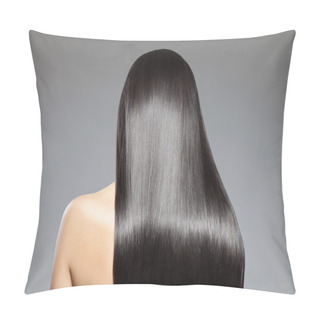 Personality  Long Straight Hair Pillow Covers