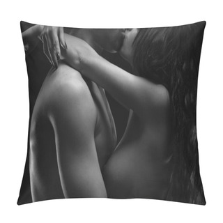 Personality  Young Couple In Love Pillow Covers
