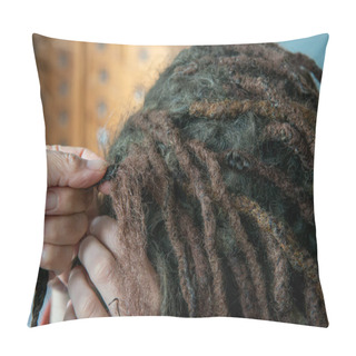 Personality  Close-up Of Dreadlocks, Hairstyle Pillow Covers
