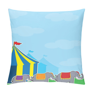 Personality  Circus Tent Pillow Covers