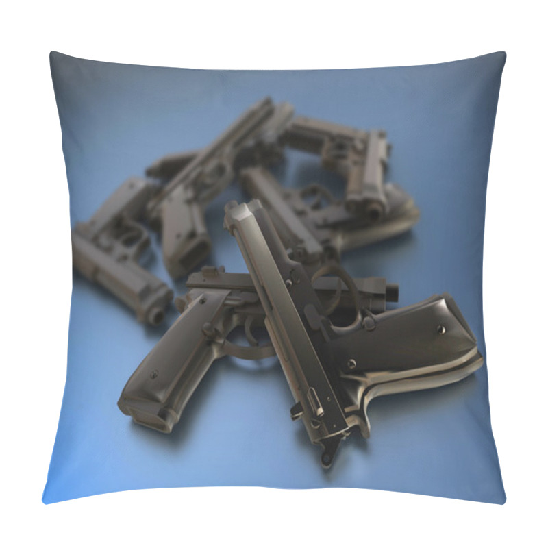 Personality  Guns Pillow Covers