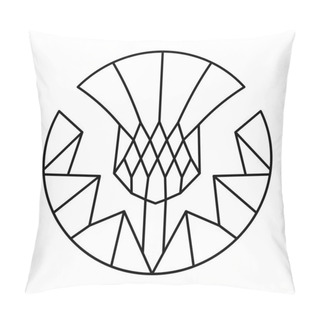 Personality  Thistle - Floral Emblem Of Scotland Pillow Covers