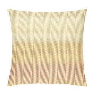 Personality  Gold Chevron Seamless Pattern Pillow Covers