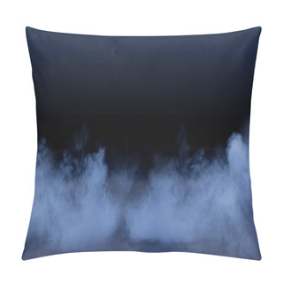 Personality  Studio Background With Smoky Effect Pillow Covers