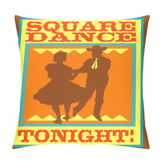 Personality  Square Dance Pillow Covers