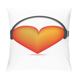 Personality  Listen To Your Heart Pillow Covers