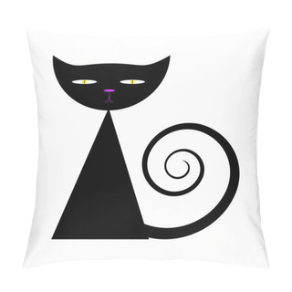 Personality  Triangular Cat Pillow Covers