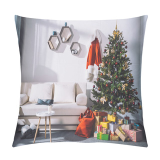 Personality  Christmas Tree And Gifts Pillow Covers