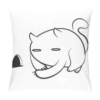 Personality   Cute Cat Pillow Covers