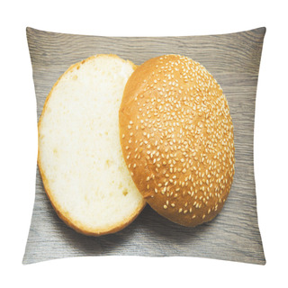 Personality  Bun With Sesame Seeds Pillow Covers