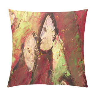Personality  Natalia Babkina Artist, The Picture Painted With Oil Paints. Liv Pillow Covers