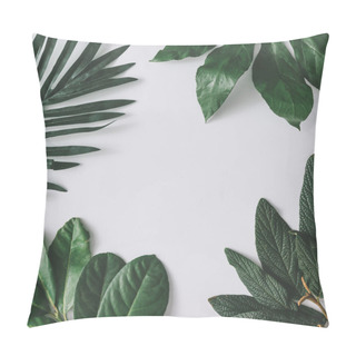 Personality  Creative Minimal Arrangement Of Leaves Pillow Covers