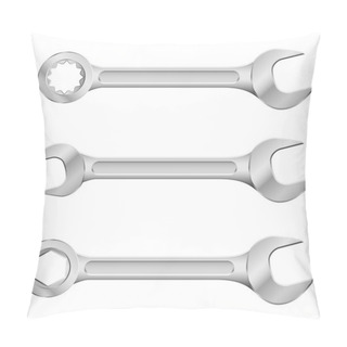 Personality  Steel Spanners Pillow Covers