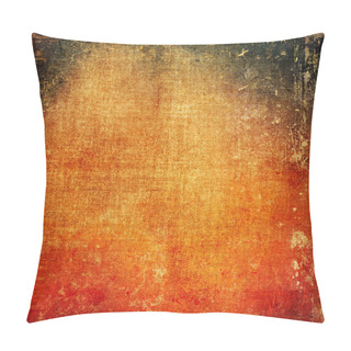 Personality  Bright Red Grunge Texture Pillow Covers