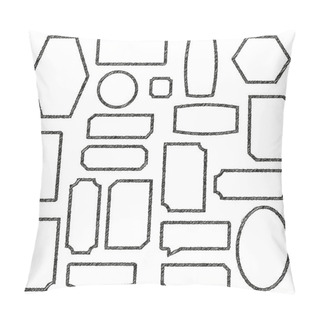 Personality  Set Frames, Vector Illustration. Pillow Covers