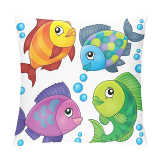Personality  Fish Topic Image 2 Pillow Covers