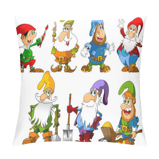 Personality  Funny Gnomes Pillow Covers