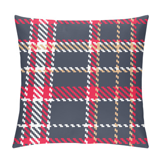 Personality  Classic Tartan Fabric. Seamless Vector Pattern Pillow Covers