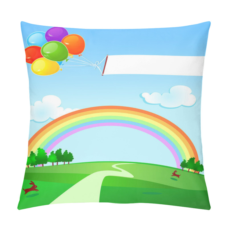 Personality  Balloons Pillow Covers
