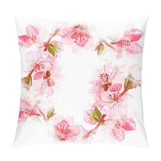 Personality  Delicate Japanese Cherry Blossoms Pillow Covers