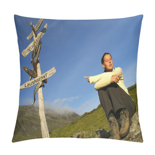 Personality  Hiker Women Pillow Covers