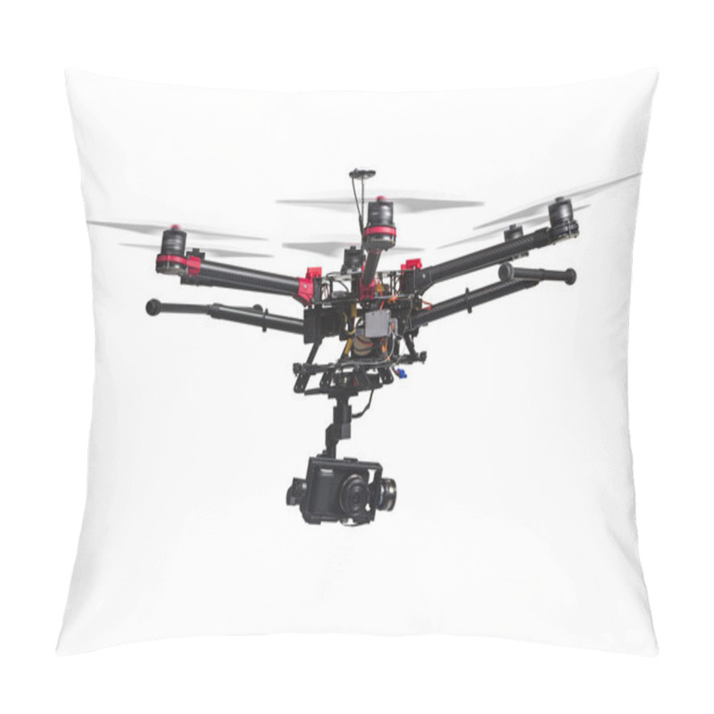 Personality  Flying Drone With A Camera Pillow Covers