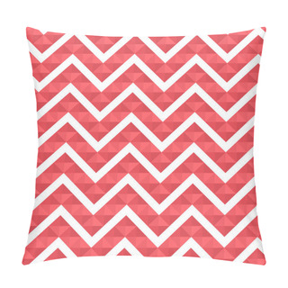 Personality  Seamless Geometric Pattern Of Triangles Chevron Pillow Covers