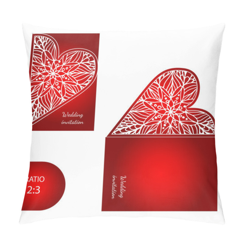 Personality  flower mandala card in vector pillow covers