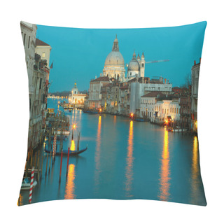 Personality  Grand Canal And Salute At Dusk, Venice Pillow Covers