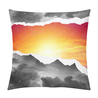 Personality  Opening To Bright Future Pillow Covers