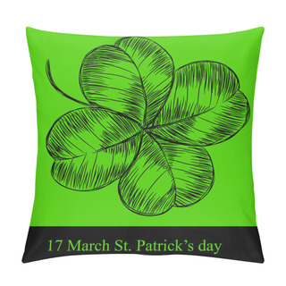 Personality  St. Patrick Day Card Pillow Covers