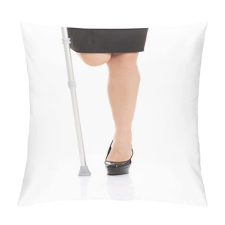 Personality  Woman Without A Leg Pillow Covers