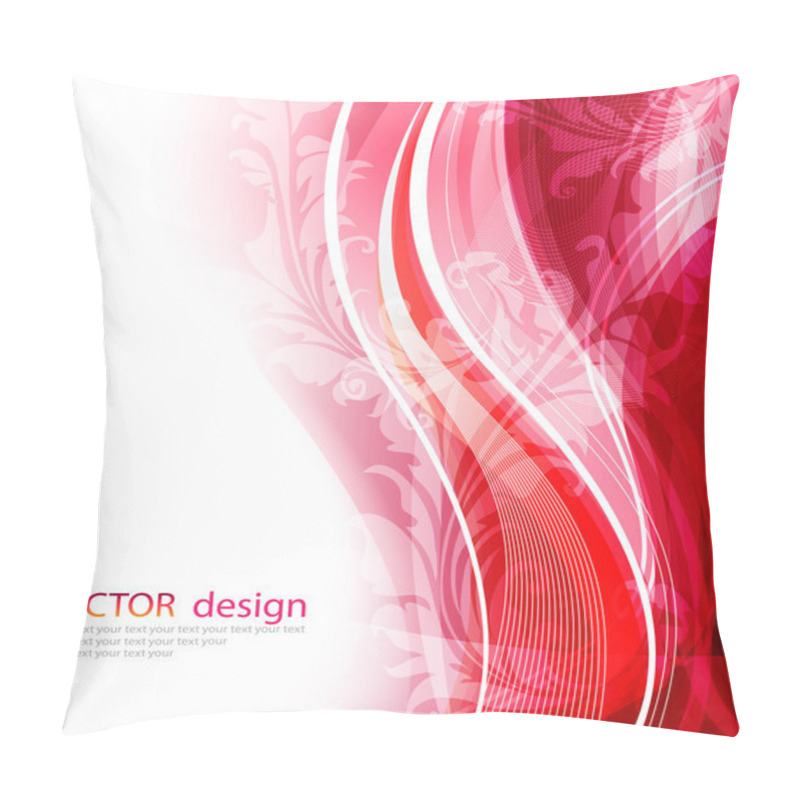 Personality  Abstract Flowers Illustration pillow covers