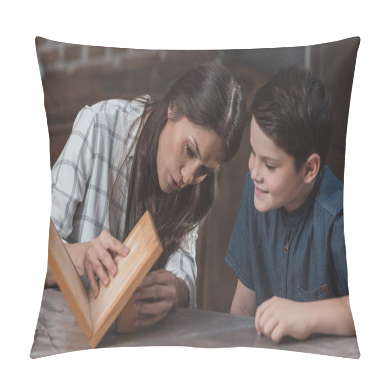 Personality  Family Assembling Birdhouse Pillow Covers