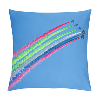 Personality  Aerobatic Display Team From The United Arab Emirates Pillow Covers