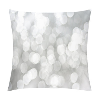 Personality  White Sparkles Abstract Background Pillow Covers