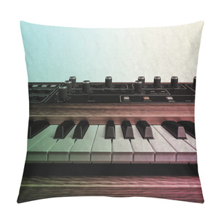 Personality  Vintage Musical Keyboard Pillow Covers