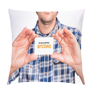Personality  Bitcoins Accepting Pillow Covers