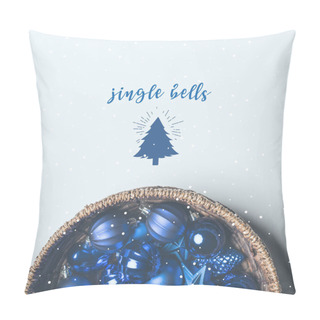 Personality  Christmas Toys In Basket Pillow Covers