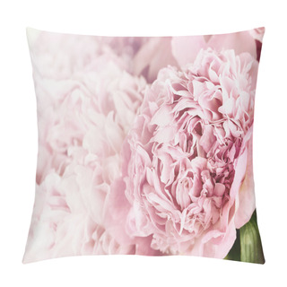 Personality  Bouquet Of Peonies Pillow Covers