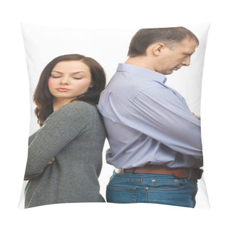 Personality  Сouple Quarreling Pillow Covers