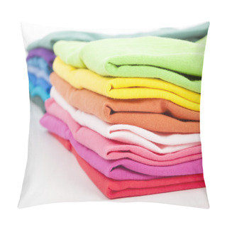 Personality  Pile Of Colorful Clothes Pillow Covers