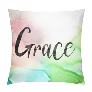 Personality  Grace Concept Watercolor Theme Pillow Covers