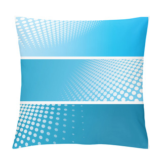 Personality  Abstract Halftone Banners Pillow Covers