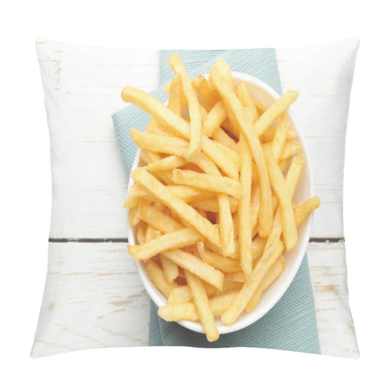 Personality  bowl of french fries pillow covers