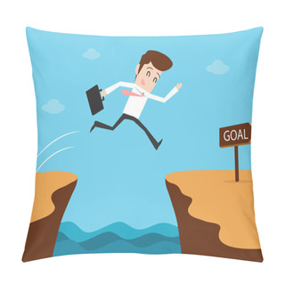 Personality  Businessman Pillow Covers