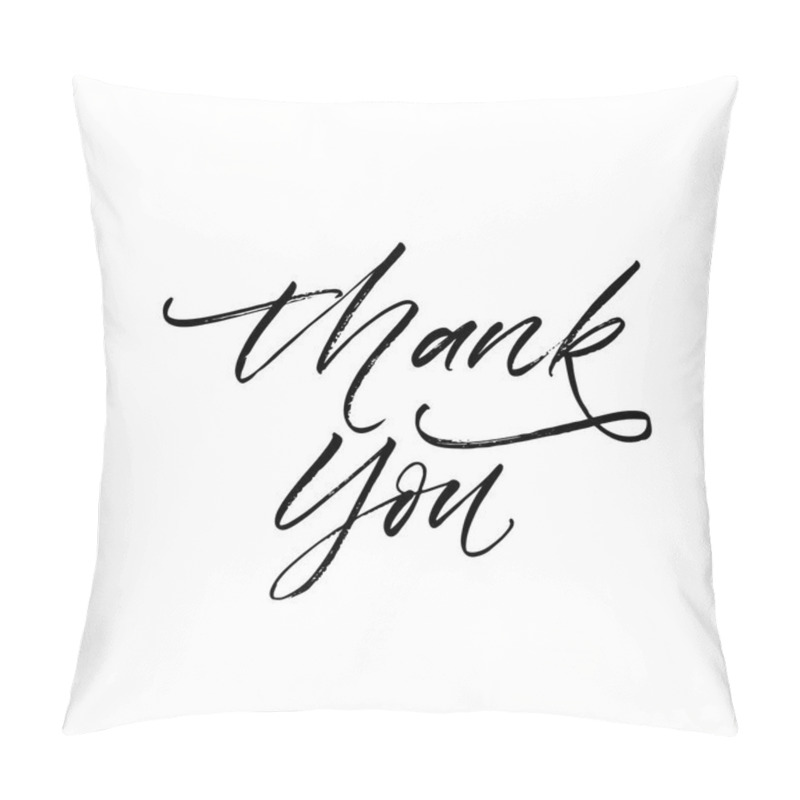 Personality  Thank you card. pillow covers
