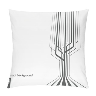 Personality  Abstract Line Background Pillow Covers