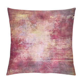 Personality  Mixed Media Background Pillow Covers