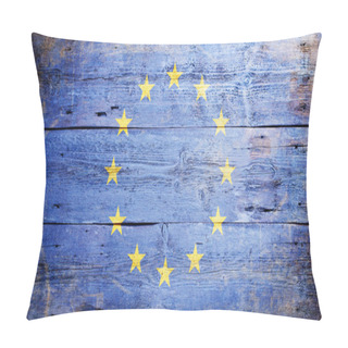 Personality  Flag Of Europe Pillow Covers